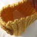 Crochet Flower Headband, Adult Sparkly Yellow Gold Fashion Head Wrap