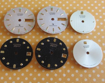 Vintage Antique Watch Assortment Faces - Steampunk - Scrapbooking e17