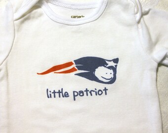 Little Patriot Baby Bodysuit (sizes newborn to 24 months)