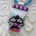 Cat Pendant, Fused Dichroic Glass Jewelry, Kitty Necklace, Fused Glass Pendant, Cat Jewelry X5625