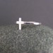 Personalized Sterling Silver Cross Ring