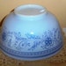 Pyrex Blue Brittany Mixing Bowl, 1 1/2 Qt.