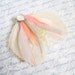 Reserved for Krystle - One MOH clip with glass crystal rhinestone