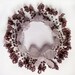 Amethyst (Lavender) Sea Glass Wreath, Candle Ring, or Suncatcher