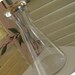 SHAKE IT BABY - Vintage Glass Grated Cheese Shaker with Silver Plated top - So Retro (Credit Cards Accepted)