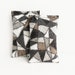 Balsam Fir Sachets, 2nd Anniversary Gift For Him, Urban Geometric, Concrete Gray, Black, Brown