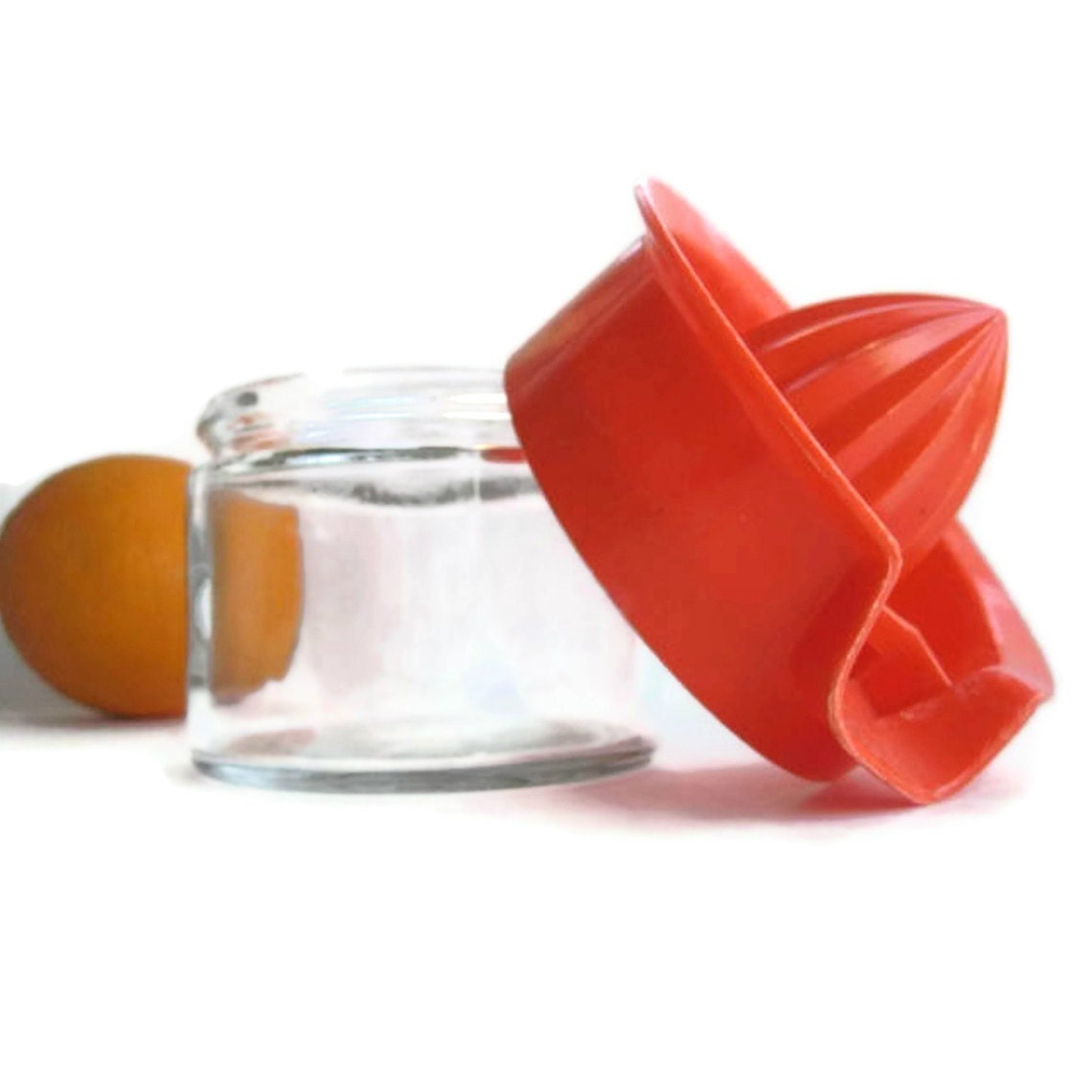 Citrus Juicer Gemco Citrus juicer clear glass with orange