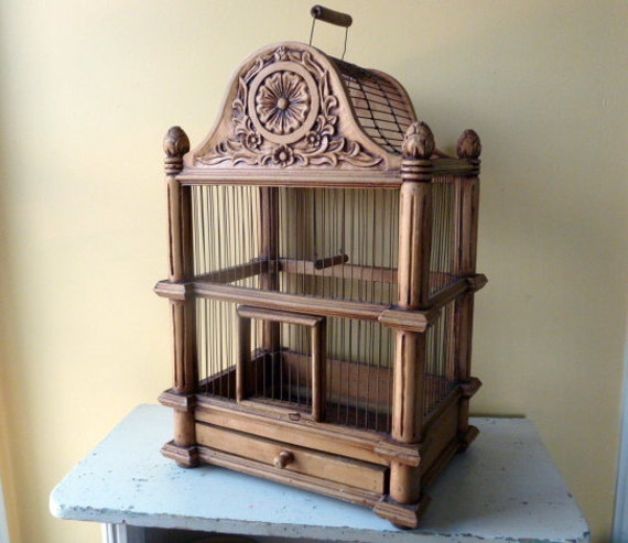 Wood Bird Cage By SerotonumSoap On Etsy