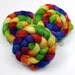 BFL Wool Roving - Hand Painted Felting or Spinning Fiber