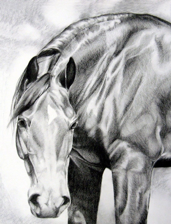 Items similar to Horse Art: 