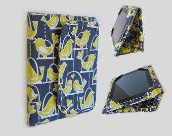 iPad Cover Hardcover, iPad Case, iPad Mini Cover, iPad Mini Case, iPad Air Case, iPad Pro Case, iPad 2, iPad 3, iPad 4 Yellow Bird