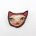 Cat Rascle brooch