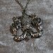 Vintage Heraldic Fleur-de-Lis Pendant