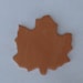 Ceramic Maple Leaf Brown Sugar Disk