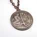 Vintage Necklace - Paris, France - Eiffel Tower - Reversible Pendant Necklace - Jewelry by Steampunk Vintage Deisign