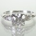 Vintage Diamond 18K Gold Engagement Ring - 0.29 Carats Diamonds