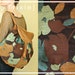 Field Research Backpack, Faux Suede and Floral Teal Bag
