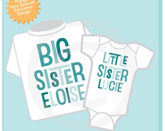 Boys Set of Two Big Brother Little Brother by ThingsVerySpecial