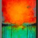Rejuvenate - 24 x 18 - Abstract Acrylic Painting - Contemporary Wall Art - Highly Textured