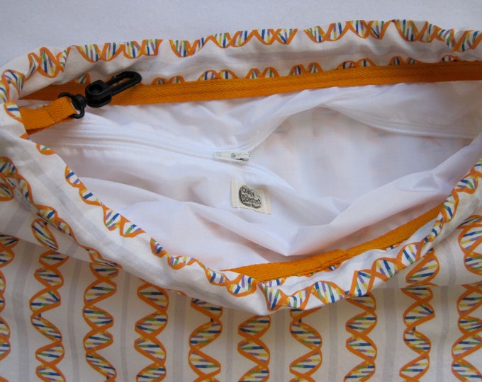 DNA Code of Life Backpack/tote Custom Print