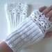 ROXY, Knit/crochet glove pattern, PDF