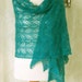 HEMINGWAY, Knitting shawl pattern, PDF