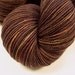 Sock Weight Superwash Merino Wool Yarn, Hand Dyed - Bark Tonal