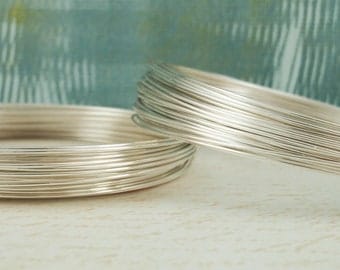 Premium Half Hard Non Tarnish Silver Plated Wire - You Pick Gauge 14, 16, 18, 20, 22, 24, 26 - 100% Guarantee