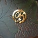 Vintage Pin Letter B Monogram