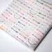 bows and arrows - pastel fabric - fat quarter - original fabric
