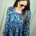 Vintage Floral 90s Grunge Babydoll Dress