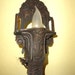 Antique Wall Light Sconce Art Deco Brass