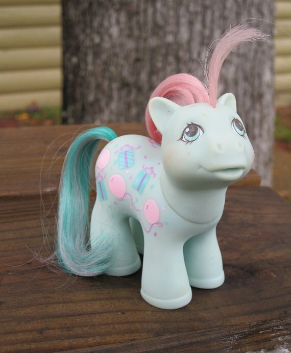 Vintage 1980s My Little Pony G1 Baby Brother Sweet