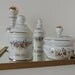 Beautiful Handpainted Dresser Set (Lady Fair) With Mirror///SuperSale