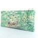 Small Cosmetic Bag / Change Purse / Seafoam Green