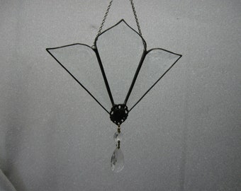 Beveled Glass Victorian Style Suncatcher
