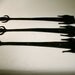 Hand Wrought Steel Hinge Dummy Straps