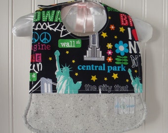 New Born Baby Imported Stuff Bib In Beautiful Tie Design EME565