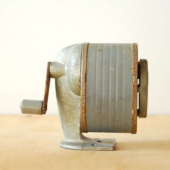 Vintage Pencil Sharpener Vintage Office Supply Mechanical