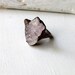 Kunzite Copper Ring Lavendar Pink Gem Stone Artisan Raw Gem Organic Artisan Handmade