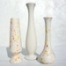 Vintage Mid Century Mod Bud Vase Collection of 3