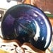 Art Dish Midnight Blue Iridescent Fused Glass - Home Decor