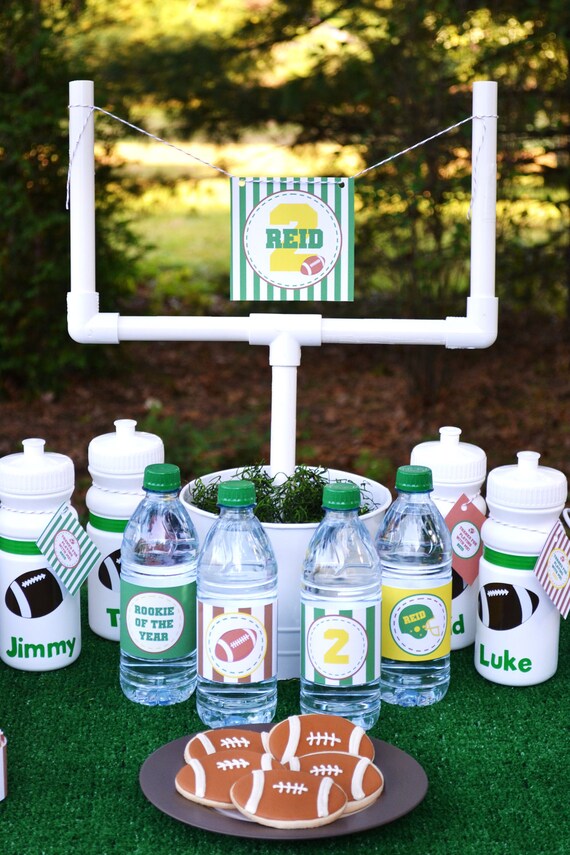 Football Tailgate Party Decorations - PRINTABLE Party Collection Package - By A Blissful Nest Il_570xn