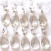 Vintage Glass two-part Teardrop Prisms . . . 10 count