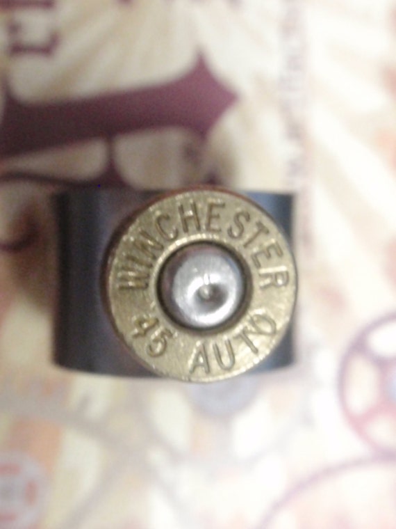 Bullet Casing Ring 45 caliber Winchester shell in Adjustable