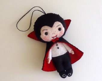 Halloween - Dracula Ornament pdf Pattern - Instant Download