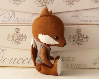 Fenwick the Fox pdf Pattern - Instant Download