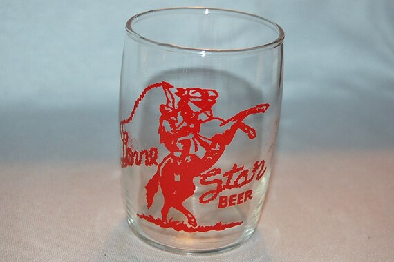 lone star beer glass