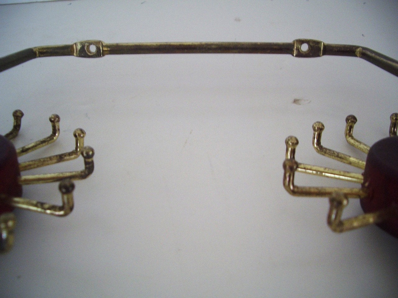 Double Revolving Wall Mount Tie Rack