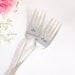 Mr. Mrs. Cake Forks 1926 Paisley Wedding Forks Hand Stamped Table Setting